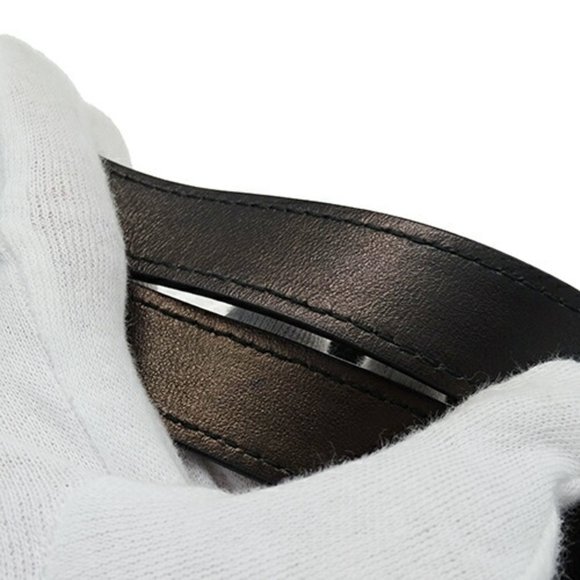 Prada PRADA Bag Women's Tote Shoulder 2way Denim Leather Navy Black 1BG244 - Picture 12 of 13